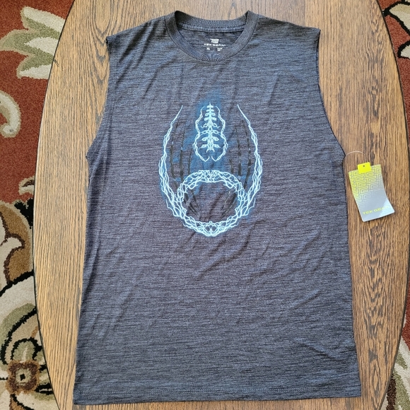 tek gear Other - Tek Gear Charcoal Heather Gray Voltage Football Sleeveless Shirt Size Boys XL